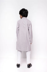 Boy's Panjabi (8-13Y) (Lt. Purple)